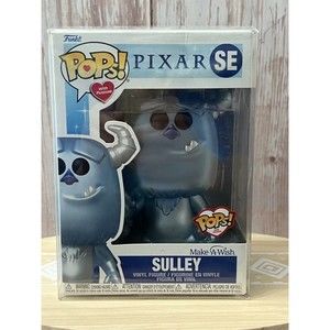 New Unopened Funko Pop! Pixar - Sulley (Metallic) Pops w/ A Cause Make A Wish
